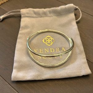 Kendra Scott gold bangle